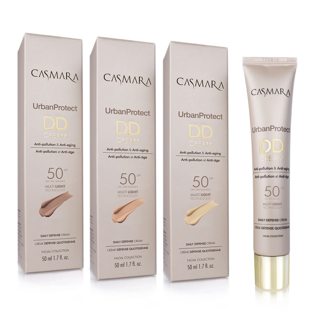 Protetor Solar DD Cream Urban Protect Natural Dark Casmara - 50 ml